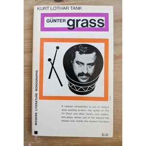 Gunter Grass by Kurt Lothar Tank Vintage 1969 1st Edition Literature Monographs